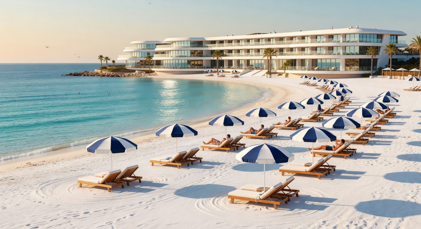 Resort de playa en España