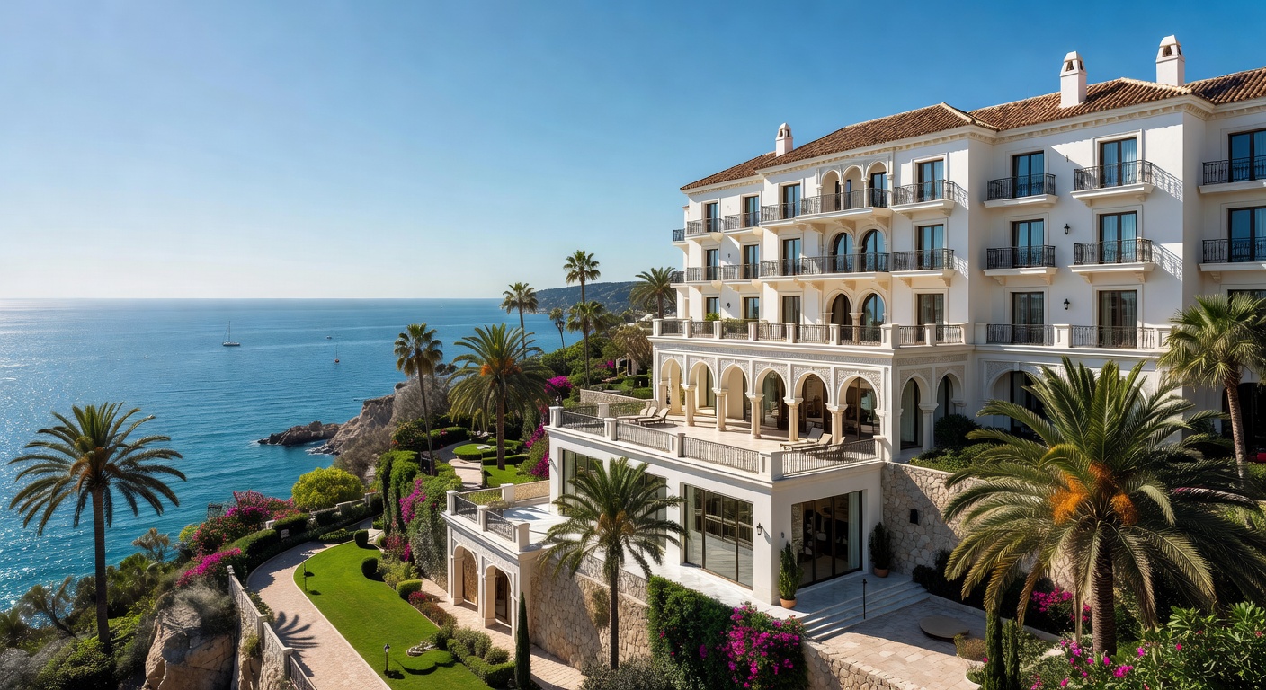 Hotel en la costa española